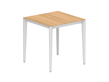 U-NITE - Square teak garden table by Royal Botania - view 2